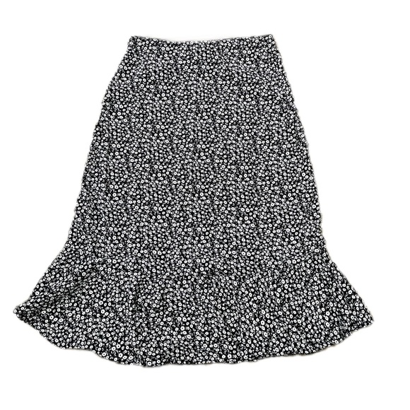 High Waist Ditsy Floral Skirt - Picture 2 of 6